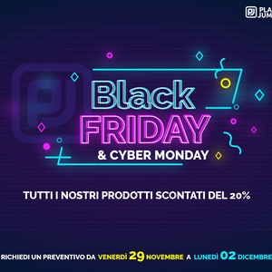 Black Friday e Cyber Monday: richiedi un preventivo entro lunedì 2 dicembre per ottenere il tuo sconto!