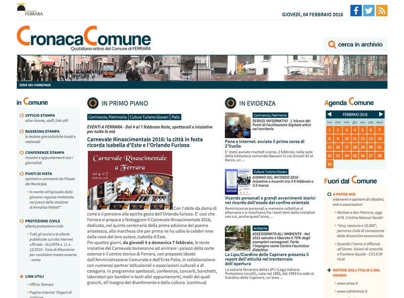 Cronaca Comune Fedro Suite Ferrara Cronaca Comune Fedro Suite Ferrara