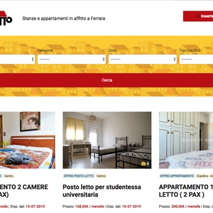 Sottotetto: online la nuova versione, promossa da estense.com