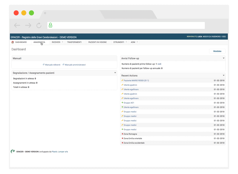 gracer, il software per le gravi cerebrolesioni acquisite