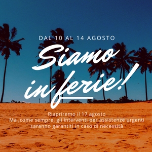 Finalmente in vacanza!